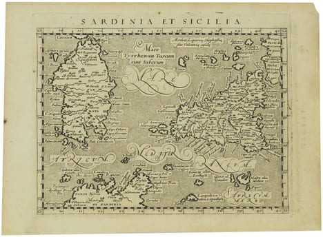 Sardinia et Sicilia.. MAGINI (Giovanni Antonio) & PTOLEMEE (Claude).