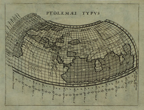 Ptolemaei typus.. MAGINI (Giovanni Antonio) & PTOLEMEE (Claude).