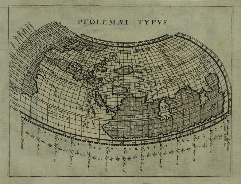  Ptolemaei typus.. MAGINI (Giovanni Antonio) & PTOLEMEE (Claude).