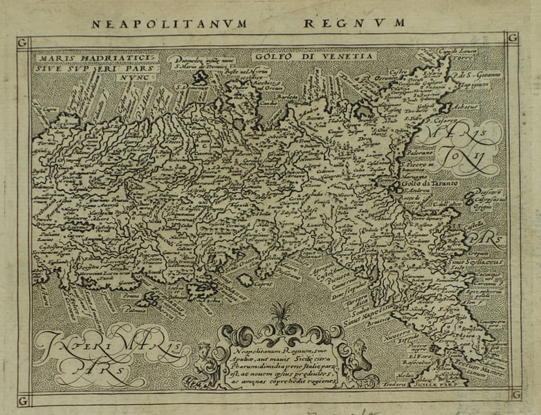  [NAPLES] Neapolitanum regnum.. MAGINI (Giovanni Antonio) & PTOLEMEE (Claude).