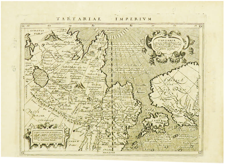  Tartariae imperium.. MAGINI (Giovanni Antonio) & PTOLEMEE (Claude).