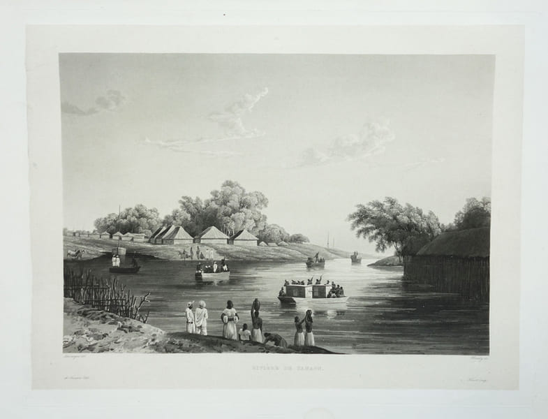  [INDE] Rivi&egrave;re de Yanaon.. LAPLACE (Cyrille Pierre Th&eacute;odore).