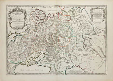 La Russie blanche ou Moscovie divisée suivant l'estendüe des royaumes, duchés, principautés, provinces et peuples qui sont présentement sous la ...