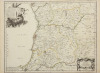  [PORTUGAL] Parte septentrional do reyno de Portugal - Parte meridional do reyno de Portugal.. SANSON d'ABBEVILLE (Nicolas).