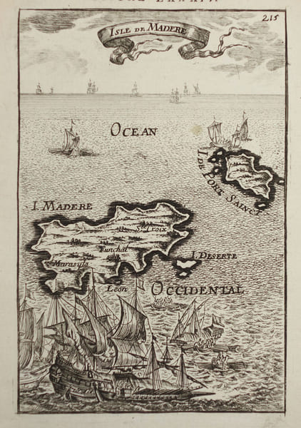  Isle de Mad&egrave;re.. MANESSON-MALLET (Allain).