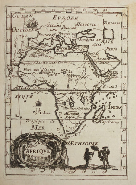  Afrique moderne.. MANESSON-MALLET (Allain).