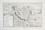  [LOUISBOURG/ILE du CAP-BRETON] Plan de la ville de Louisbourg dans l'Isle Royale.. BELLIN (Jacques-Nicolas).