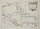  Carte géo-hydrographique du golfe du Mexique et de ses isles.. RIZZI-ZANNONI (Giovanni Antonio).
