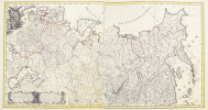  Carte générale de l'empire de Russie.. L'ISLE (Joseph-Nicolas de).