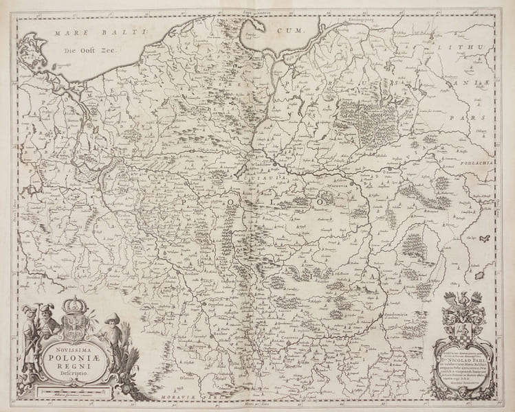  Novissima Poloniae regni descriptio.. JANSSON (Joannes).