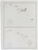  [HAWAII] Carte des parties des îles Sandwich - Carte des îles Sandwich.. LA PÉROUSE (Jean-François de Galaup, comte de).
