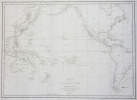  Carte du Grand Océan ou Mer du Sud.. LA PÉROUSE (Jean-François de Galaup, comte de).