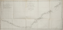  [AUSTRALIE] Carte de la N.le Galles mérid.le ou de la côte orientale de la N.le Hollande découverte et visitée par le lieutenant J. Cook, commandant ...