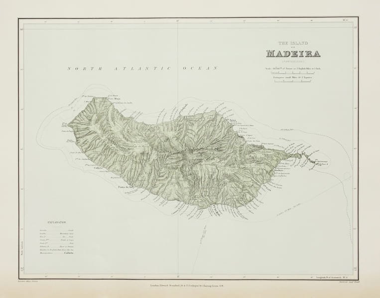  [MADERE] The Island of Madeira (Portuguese).. STANFORD (Edward).