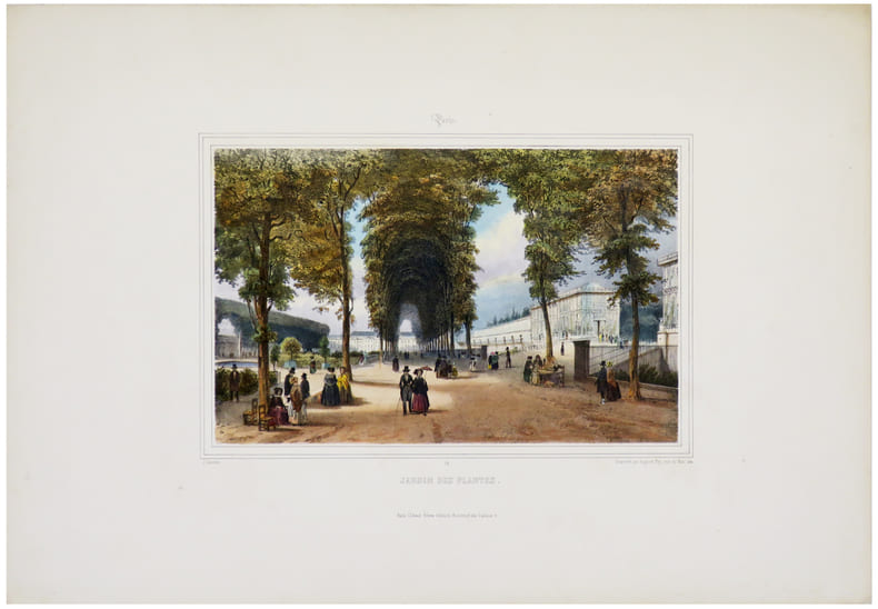  Jardin des Plantes.. JACOTTET (Louis-Julien).