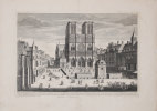  Veûe et perspectives du portail de Notre Dame.. AVELINE (Antoine).