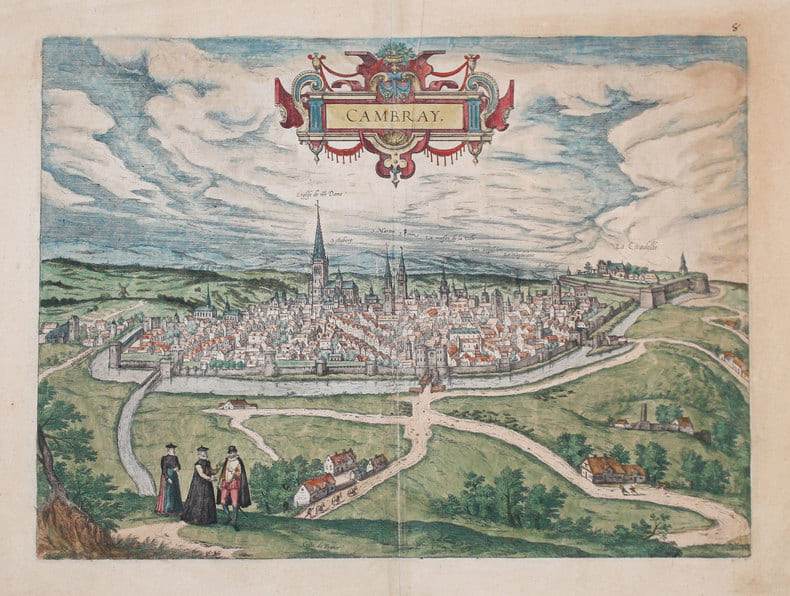  [CAMBRAI] Cambray.. BRAUN (Georg) & HOGENBERG (Frans).