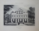 [REUNION] Souvenir de l'Île de La Réunion. Palais de Justice. Saint-Denis. Février 1854.. ROUSSIN (Louis-Antoine).