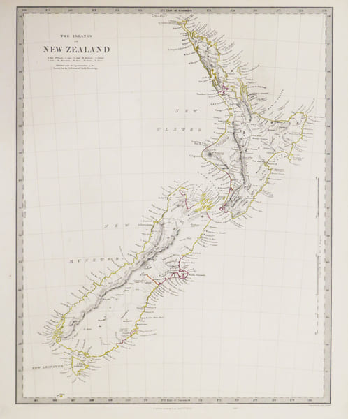 [NOUVELLE-Z&Eacute;LANDE] The Islands of New Zealand.. S.D.U.K.
