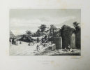 [REUNION] Souvenir de l'Île de La Réunion. Pont de la rivière du Mât. Saint-André. Avril 1855.. ROUSSIN (Louis-Antoine).
