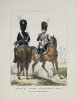 [COSTUMES MILITAIRES] Uniforme du (...) régiment des grenadiers à cheval de la garde royale.. AUBRY (Charles).