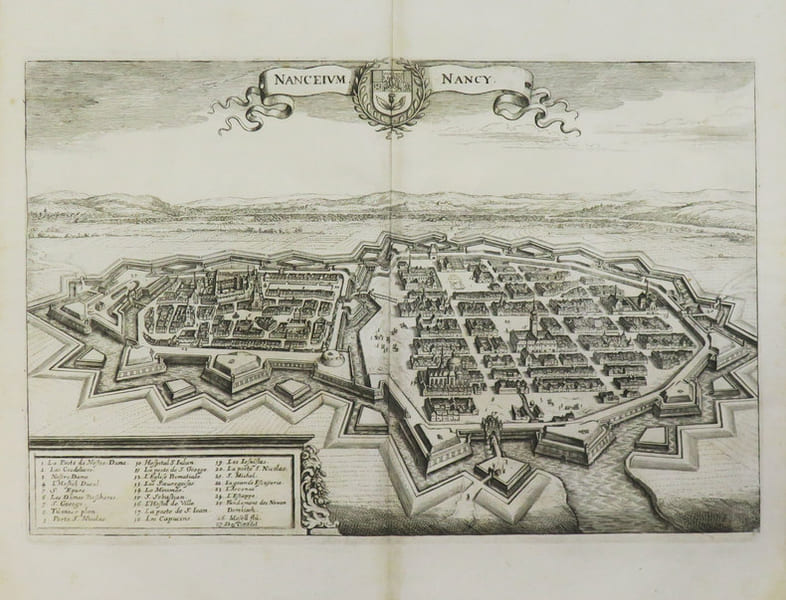 [NANCY] Nanceium - Nancy.. MERIAN (Matth&auml;us).