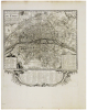 Plan de la ville, cité, et université, de Paris ses faubourgs et ses environs.. BEAURAIN (Jean de).