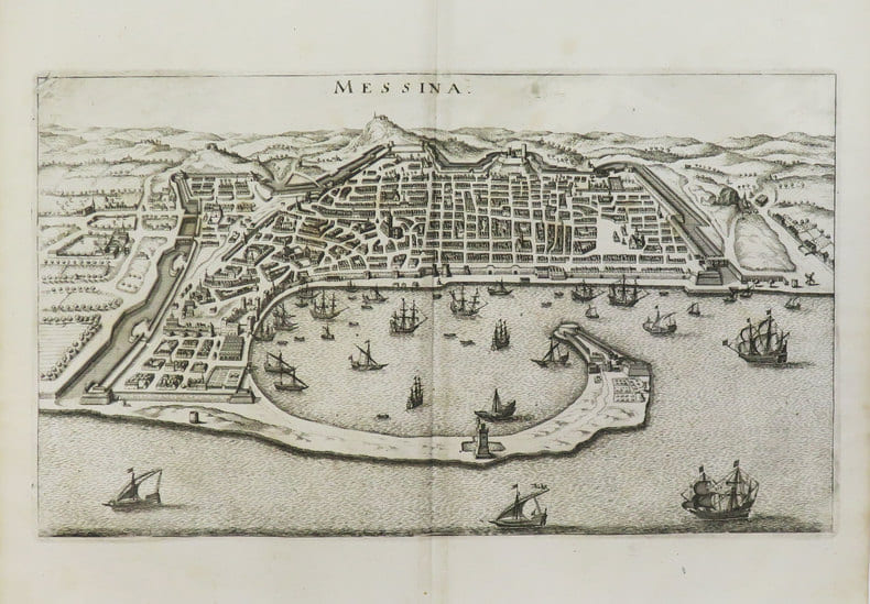 [MESSINE] Messina.. MERIAN (Matth&auml;us).
