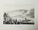 [REUNION] Souvenir de l'Île de La Réunion. Courses de l'Île de La Réunion, N°2. Vue prise du pied de la Redoute. 1853.. ROUSSIN (Louis-Antoine).
