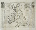 Nouvelle carte d'Angleterre, d'Ecosse et d'Irlande, avec des instructions pour connoitre les différents états de la Couronne d'Angleterre en Europe, ...