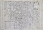 Nouveau Plan routier de la ville et faubourgs de Paris en 1780.. ALIBERT (Jean).