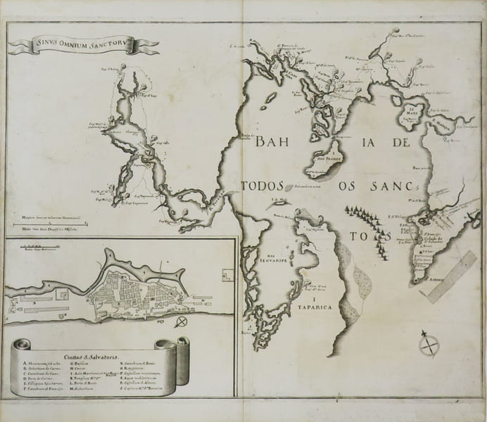 [BRESIL] Sinus Omnium Sanctoru.. MERIAN (Matth&auml;us).