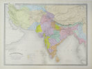 Asie méridionale comprenant la presqu'île de l'Inde, la Perse, l'Afghanistan et le Beloutchistan.. ANDRIVEAU-GOUJON (Eugène).