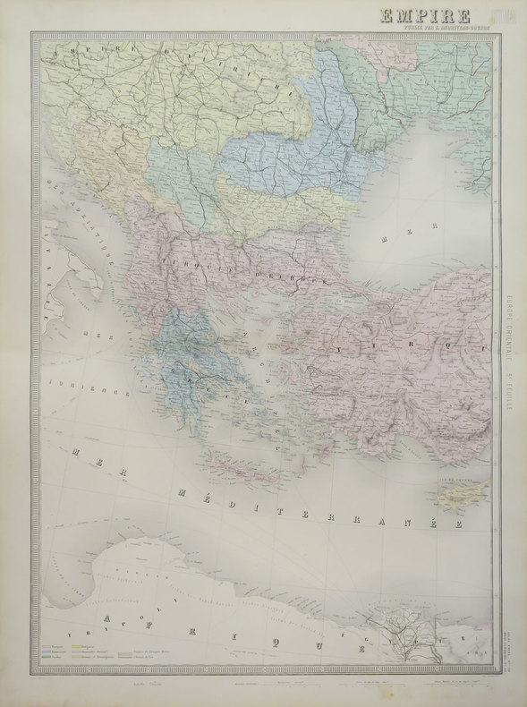 Empire Ottoman.. ANDRIVEAU-GOUJON (Eugène).