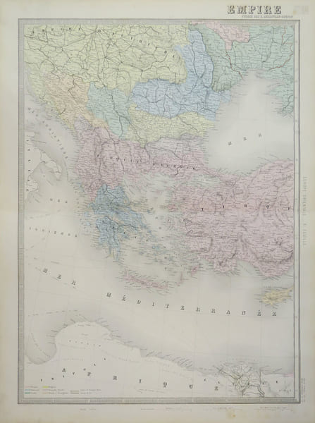 Empire Ottoman.. ANDRIVEAU-GOUJON (Eug&egrave;ne).