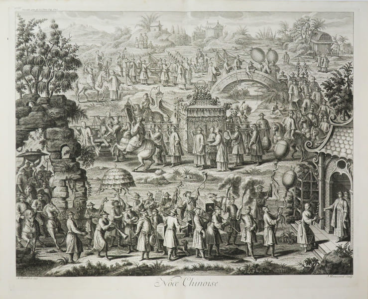 N&ocirc;ce chinoise. . ANVILLE (Jean Baptiste Bourguignon d').