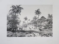 [PONDICHERY] Une mosquée aux environs de Pondichéry. (Inde).