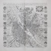 Plan général de la ville, cité, université, isles et faubourgs de Paris.. ATLAS des ANCIENS PLANS de PARIS & BOISSEAU (Jean).