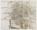 Septième Plan de la ville de Paris, son acroissement et ses embelissemens sous Henry IIII et Louis XIII, depuis 1589 jusqu'en 1643.. FER (Nicolas de).