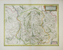[NIVERNAIS] Carte du païs et duché de Nivernois.. JANSSON (Joannes).