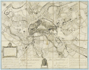 [GUINGAMP] Plan de la ville de Guingamp ancien comté, connu par ses toiles qui portent son nom, un des principaux lieux du duché de Penthièvre, à 7 ...