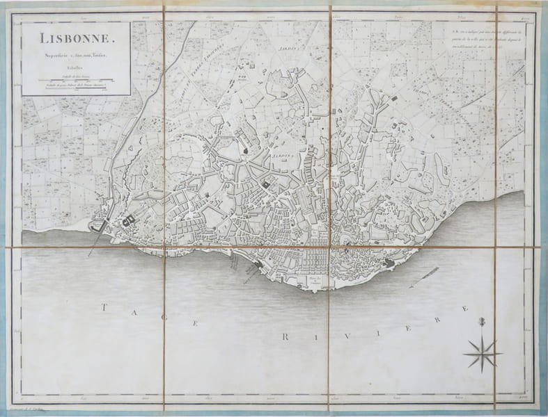 Lisbonne.. TARDIEU (Pierre Fran&ccedil;ois).