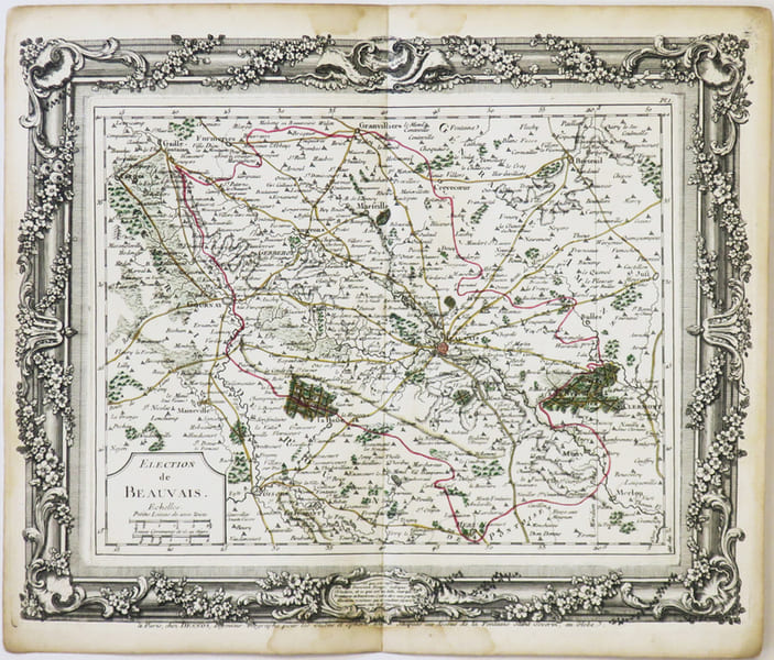 [BEAUVAIS] &Eacute;lection de Beauvais.. DESNOS (Louis-Charles).