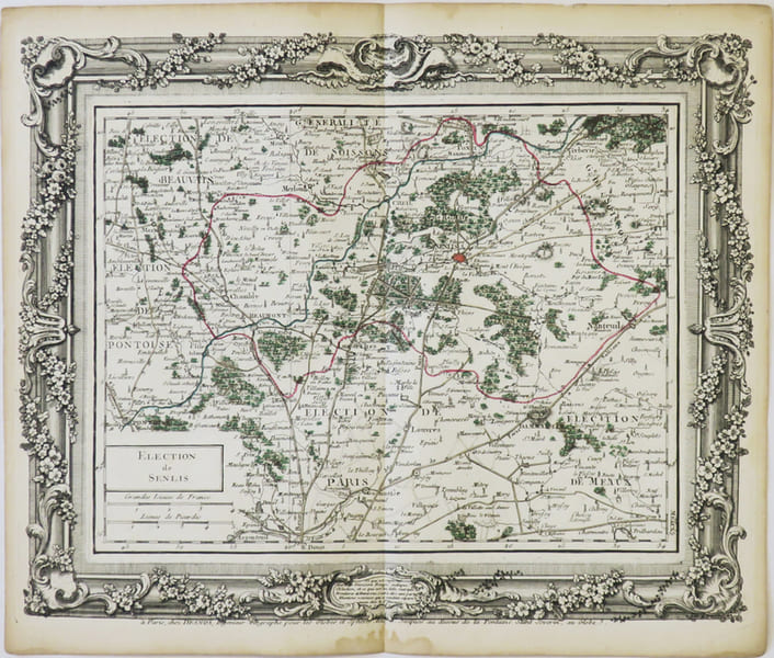 [SENLIS] &Eacute;lection de Senlis.. DESNOS (Louis-Charles).