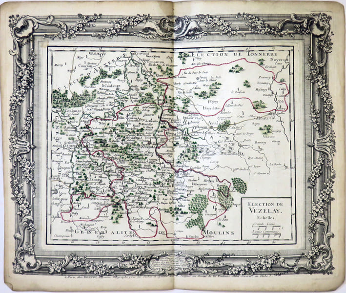 [V&Eacute;ZELAY] &Eacute;lection de V&eacute;zelay.. DESNOS (Louis-Charles).