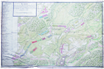 Carte des environs du fort de Kell pour faire connoitre la position du camp de l'armée du roy depuis le 12 8.bre 1733 jusqu'au 3e 9.bre.. KEHL. ...