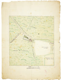 [Fort de Peccais et marais salant de l’Abbé].