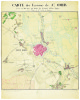 Carte des environs de St. Omer, levée en mai 1830, par ordre du comité d’État-Major, pour l’Atlas de M.gr le duc de Bordeaux.. DELÉCEY de CHANGEY ...