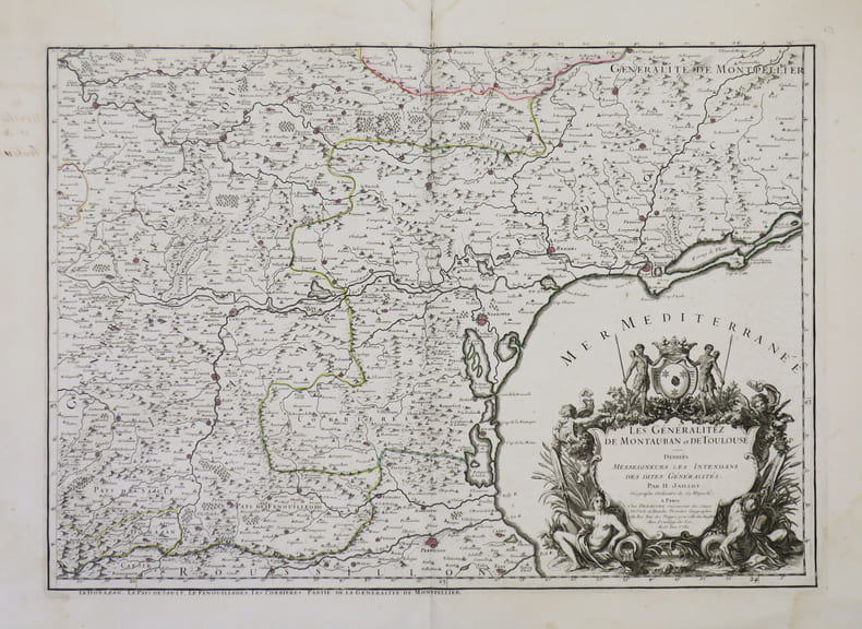 [MONTAUBAN/TOULOUSE] Les g&eacute;n&eacute;ralitez de Montauban et de Toulouse.. JAILLOT (Alexis-Hubert).