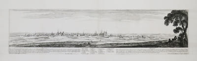 [DIJON] Divio – Dijon. Dessignée par I. Silvestre, et gravée par N. Perelle. Avec privilège du roy. A Paris chez Pierre Mariette rue S. Jacques à l’Espérance.